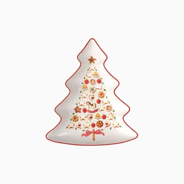 Bowl In the Shape of a Christmas Tree