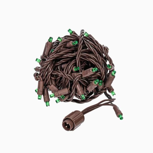 Wide Angle LED Green Christmas Light