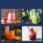 6blade Portable Blender Mini Juicer Cup Extractor Smoothie USB Charging Fruit Squeezer Blender Food Mixer Ice Crusher Portable Juicer Machine - Image 5