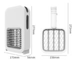2 in 1 LED Mosquito Killer Lamp & Racket - Image 2