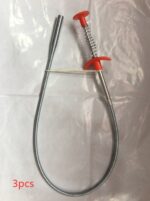 60CM Sewer Dredger Spring Pipe Dredging Tool Household Hair Cleaner Drain Clog Remover Cleaning Tools Household For Kitchen Sink Kitchen Gadgets - Image 6