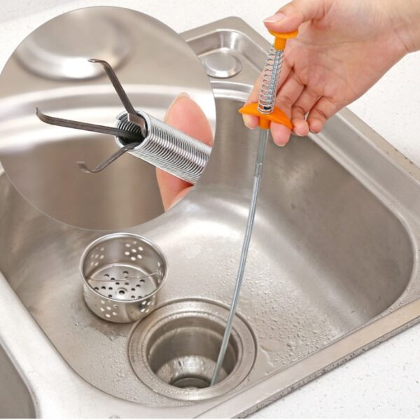Drain Cleaning Spring Tool