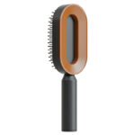 Self Cleaning Hair Brush For Women - Image 7